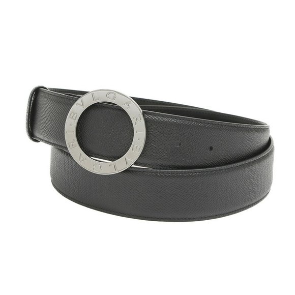 Circle Buckle Belt :: Black